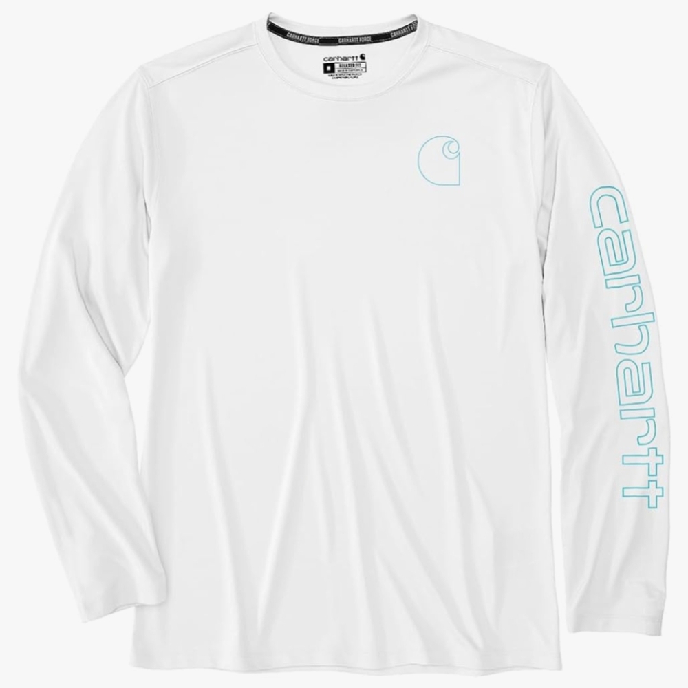Carhartt Men's White Long Sleeve Tee undershirt